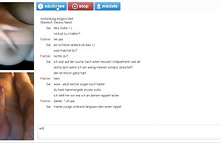 Seksi trans dugo pržiti plavuša čarape